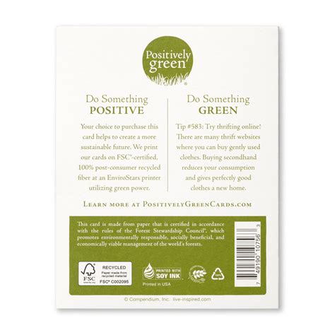 positively green cards